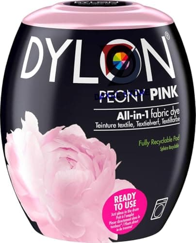 Image of Dylan Washing Machine Fabric Dye Pod for Clothes Peony Pink 350g