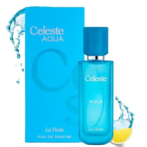 Image of Celeste Aqua 100 ml Eau de Parfum by La Fede Khadlaj | Unisex Marine Citrus Perfume with Jasmine Ginger & Amber | Long-Lasting EDP