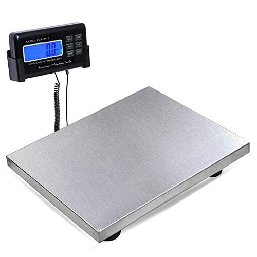 Image of Heavy Duty Digital 300kg Capacity Platform Scale Warehouse Postal Parcel Weighing