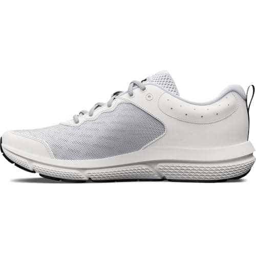 Image of Under Armour Men's UA Charged Assert 10 Running Shoe, White, 7 UK