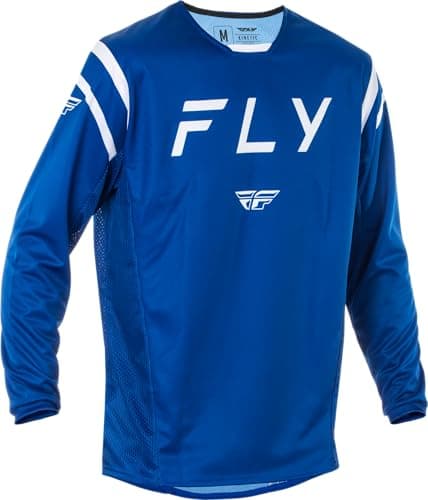 Image of Fly Racing Men's Kinetic Center Jersey (Navy/White, 2X-Large)