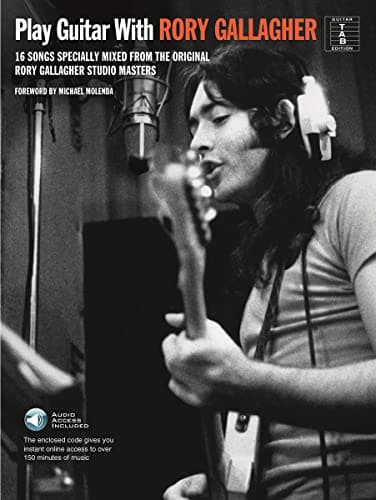 Image of Play Guitar With... Rory Gallagher. Includes Audio Online: 16 Songs Specially Mixed from the Original Rory Gallagher Studio Masters