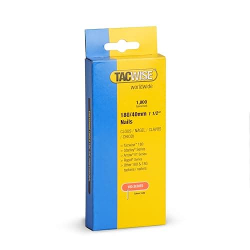 Image of Tacwise 0747 Galvanised Brad Nails Type 18G / 40 mm, Pack of 1000