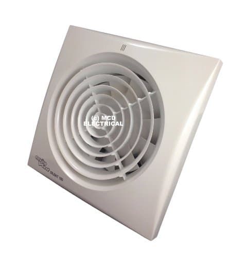 Image of Envirovent Silent 150mm Extactor Fan Shutter & Adjustable Timer/Humidity Sensor