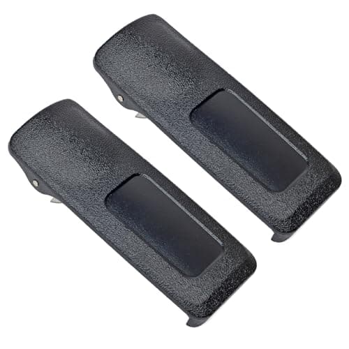 Image of HYS Walkie Talkie Belt Clip Compatible with Motorola Radio DP3400 DP3600 DP4400 DP4600 DP4800 DP3661e DP4401e DP4801e XPR3300e XPR3500 XPR7550 XPR6500 XIR P8268,PMLN4651 (2)