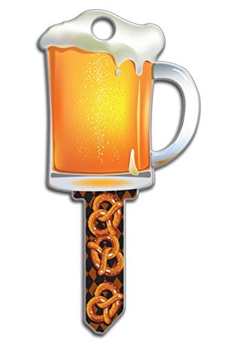 Image of Lucky Line Key Shapes, Beer Mug, House Key Blank, WR5, 1 Key (B110W)