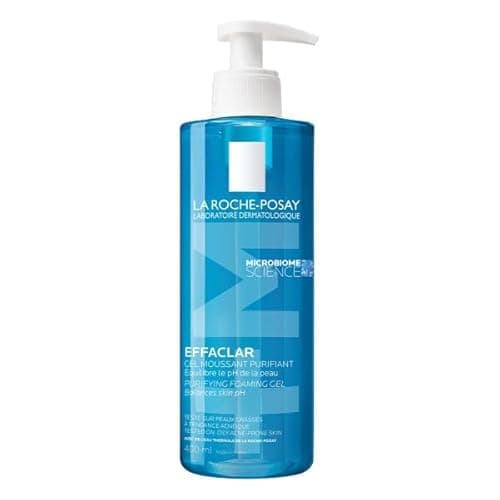 Image of La Roche Posay Effaclar Blemish Prone Skin Bundle With Salicylic Acid and Niacinamide, Purifying Gel Cleanser 400ml and Duo+M Anti-Breakout Moisturiser 40ml for Oily Skin