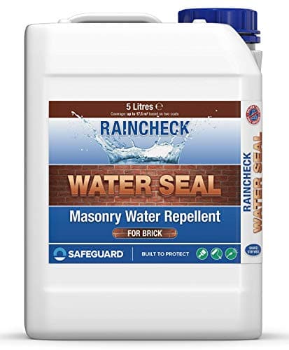 Image of Raincheck Water Seal 5 Litre - Breathable, Clear Exterior Brick, Stone, Mortar & Concrete Sealer
