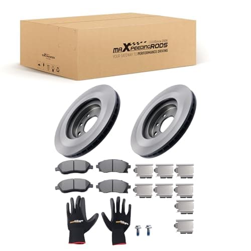Image of maXpeedingrods Brake Discs and Brake Pads Kit Front Ø260mm for Opel Combo Corsa C Meriva 569000 9127967 9196050 95526646