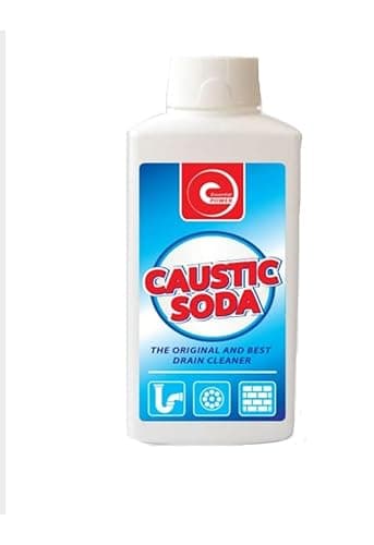 Image of Caustic Soda Drain Unblocker Powder 1kg Professional Strength for Kitchen & Bathroom Sinks - Sodium Hydroxide Granules for Unblocking Drains, Pipes, and Heavy-Duty Cleaning