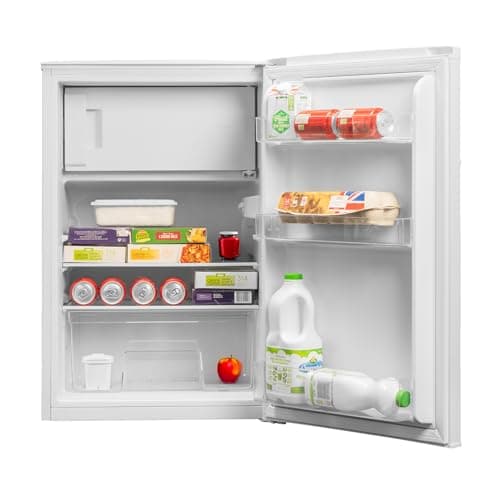Image of SIA SFR55WH is a 119L Fridge with a 4* Ice Box 55cm Compact Undercounter Freestanding Fridge Suitable for Small Spaces while maintaining High Performance Standards - White