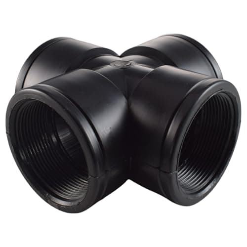 Image of 2" bsp Male/Female Threaded Water Pipe Fittings Elbow,tee Coupler (Female Cross-4 Way)
