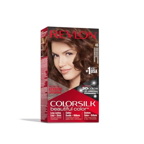 Image of Revlon COLORSILK tinte #46-castaño cobrizo dorado