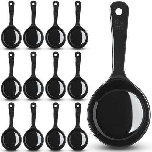 Image of Carlisle Solid Short Handle Portion Control Spoon