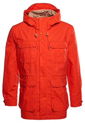 Image of Superdry Men's Mountain Parka Jacket, Bold Orange, L
