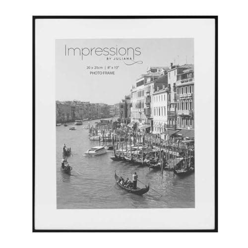 Image of Impressions Photo Frame Black 8"x10"