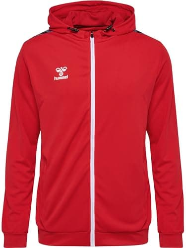 Image of hummel Hmlauthentic Men's Zip Jacket True Red