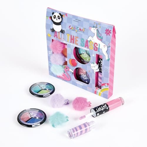 Image of Chit Chat All the Sass Gift Set - The Ultimate Mini Me Makeup & Pamper Kit for Little Fashionistas!