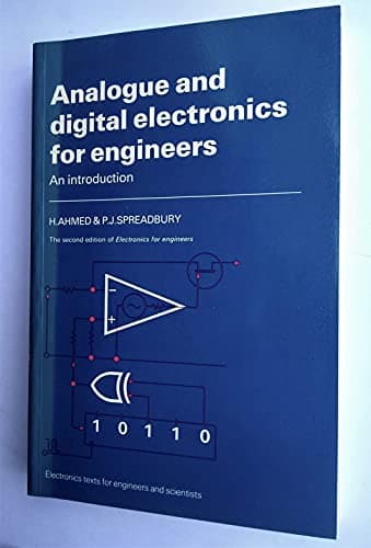 Image of Analogue and Digital Electronics for Engineers: An Introduction (Electronics Texts for Engineers and Scientists)