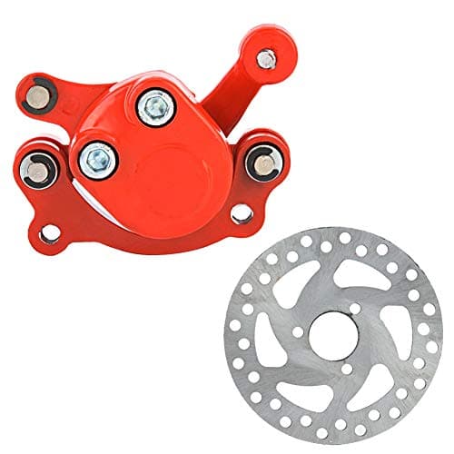 Image of Brake Disc 120mm Car Vehicle Brake Disc Rotor Automobile Brake Caliper for Electric Go Kart Scooter Moto + 12 inch subwoofer plastic grill