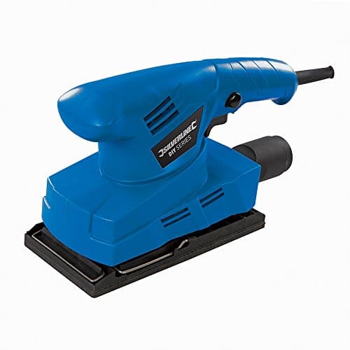 Image of Silverline 521333 DIY 135 W Orbital Sander 1/3 Sheet 135 W, Blue
