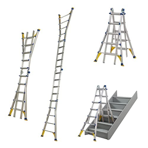 Image of Werner Telescopic Multi-Purpose Ladder 4 x 5