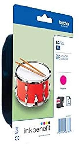 Image of Brother LC22UM Magenta Ink Cartridge 1,200 Pages