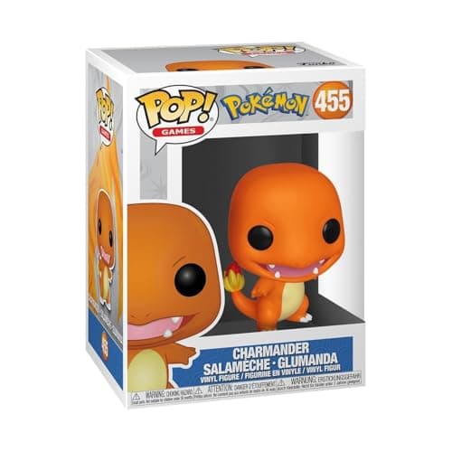 Image of Funko POP! Games: Pokemon - Charmander - Collectable Vinyl Figure - Gift Idea - Official Merchandise - Toys For Kids & Adults - Model Figure for Collectors and Display