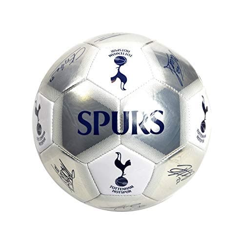 Image of Hy-Pro Tottenham Hotspur Spurs Special Edition Signature Ball Size 5 Silver white