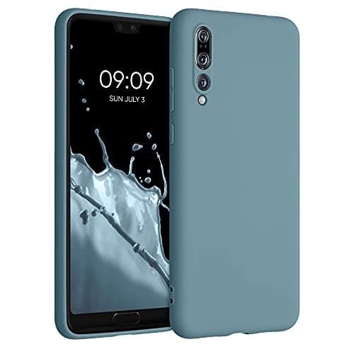 Image of kwmobile Case for Huawei P20 Pro Case - Soft Cover - Shockproof TPU Material - Wireless Charging - Arctic Night