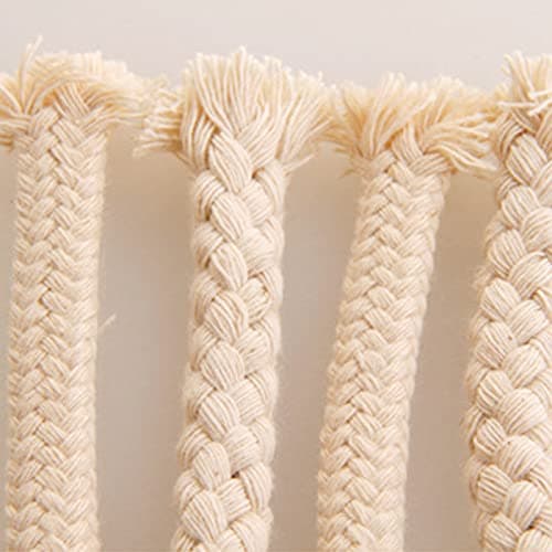 Image of VIFERR Oil Lamp Wicks, 10 Pcs Thick Cotton Wicks Round Candle Wick Replacement Torch Wick for Candle Oil Lamp Garden Torch Burner Alcohol Lamps, 10x1cm White