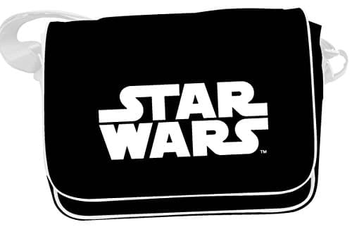 Image of Star Wars: White Logo Messenger Bag (Sdtsdt89523)