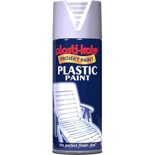 Image of Plasti-kote 10607 400ml Plastic Paint - White Gloss