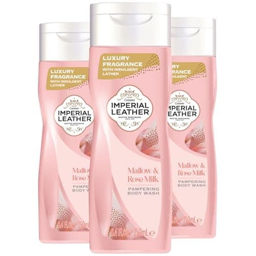 Image of Imperial Leather Bodywash Shower Gel Mallow & Rose 250ml Pack of 3 | Luxurious Moisturizing Shower Cream for Soft Skin | Long Lasting Fragrance Bath & Body Care