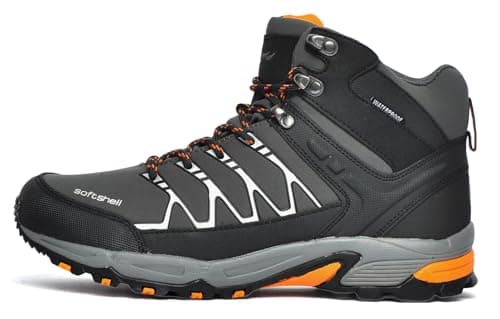Image of Cotswold Abbeydale Mid Hiker Male Grey/Orange Size 9