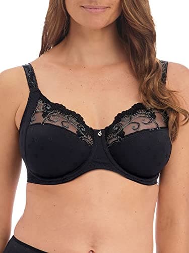 Image of Fantasie Jocelyn Side Support Bra Black Black 30FF