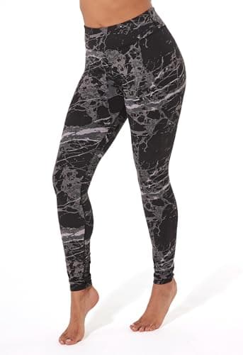 Image of Pact Women's Organic Cotton Go-to Legging, Marbled Sky, M