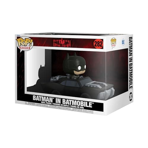 Image of Funko Pop! Ride Super Deluxe: - Batman - Batman - Collectable Vinyl Figure - Gift Idea - Official Merchandise - Toys for Kids & Adults - Movies Fans - Model Figure for Collectors and Display