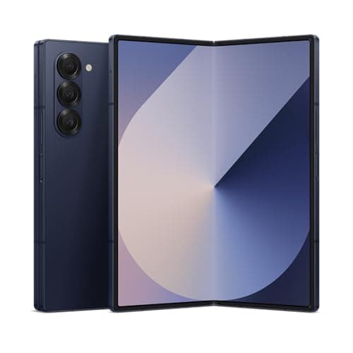 Image of Samsung Galaxy Z Fold 6 5G US Version, 512GB, Navy - Unlocked (Renewed)