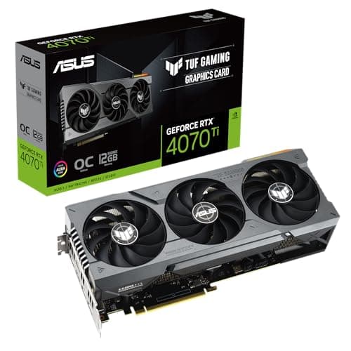 Image of ASUS TUF Gaming GeForce RTX 4070 Ti OC Edition Gaming Graphics Card (PCIe 4.0, 12GB GDDR6X, HDMI 2.1a, DisplayPort 1.4a)