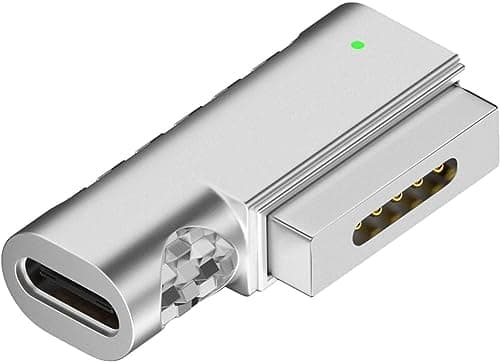 Image of ORUZA USB C to Magnetic Adapter for Macbook, Type-C Magnetic Adapter for Magsafe 2 T-Head Straight PD 100W Power Fast Charging Converter Compatible with 2013-2015 MacBook Air Pro