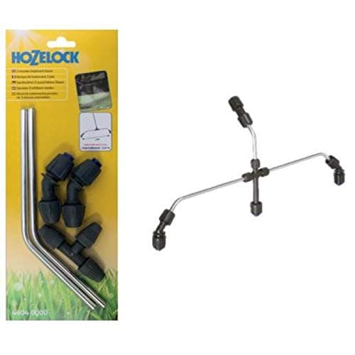 Image of Hozelock Double Nozzle Treatment Boom [100-001-740], Black