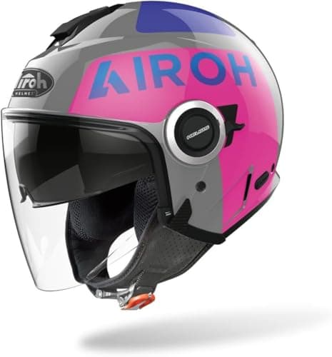 Image of Airoh Helios Up Pink Gloss XS
