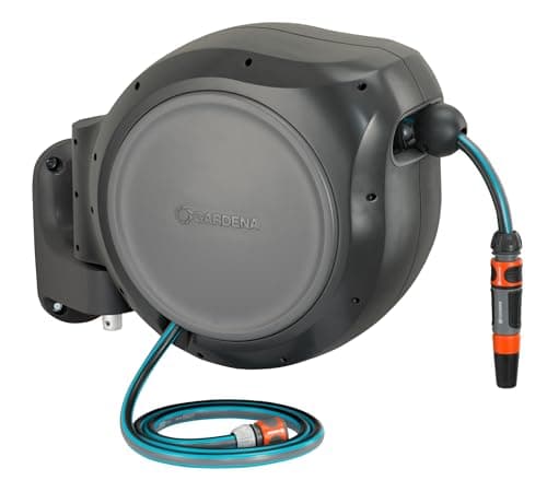Image of Gardena Retractable Hose Reel Automatic 30 m