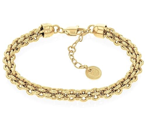 Image of Tommy Hilfiger Jewelry Women's Chain Bracelet in Yellow Gold - 2780842