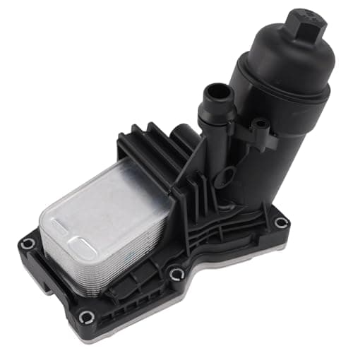 Image of 11428512283 Oil Cooler Oil Filter Housing with Gaskets for BMW 1/2/3/4/5 Series, Oil Cooler Filter Housing for BMW X1/X3 Models (2010-2017) F20 F21 F22 F30 F32 F10 E90 E84