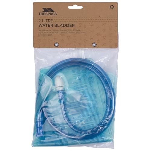 Image of Trespass Water Bladder 2 Litre Backpack Hiking Running Cycling Pouch Hydration X