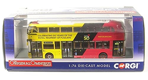 Image of Corgi OM46627A Wrightbus New Routemaster - Go-Ahead London - LTZ 1394 - Route 15 Blackwall - Royal Fusilliers Diecast Model