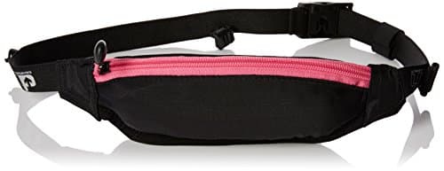 Image of Ultimate Performance Unisex's Fingal Runners Waist Pack with FID Lock-Black/Pink, One Size/65-105 cm