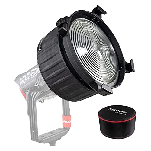 Image of Aputure F10 Fresnel Zoom Lens for Aputure LS 600d 600D Pro 300d II 300x 120d II LED Continuous Video Light